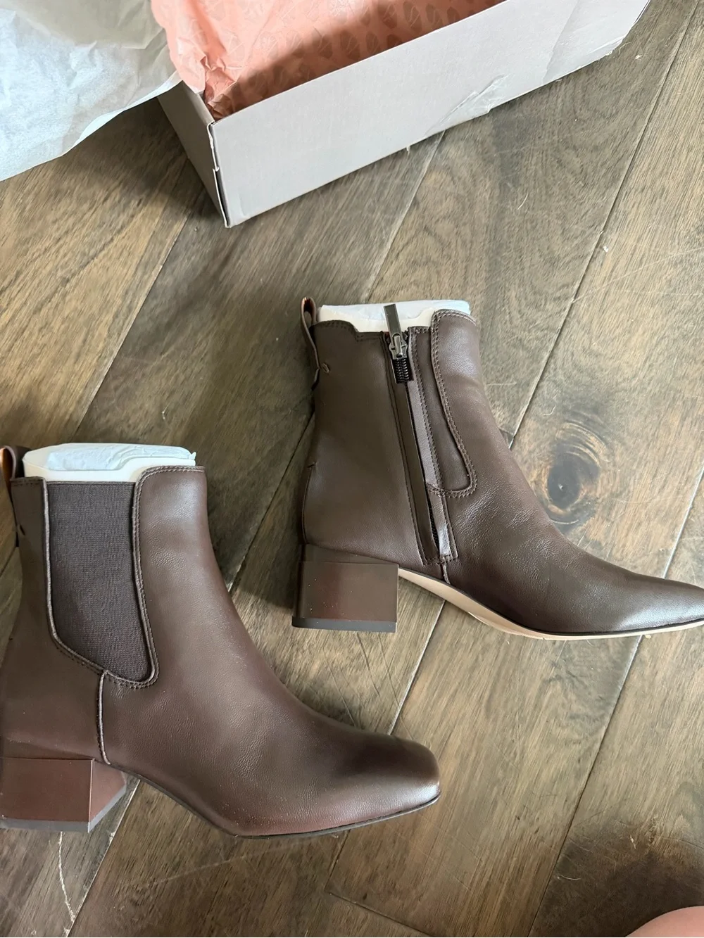 Franco Sarto polished leather